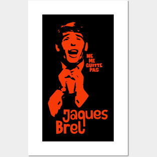 Amsterdam: Tribute Illustration to Jacques Brel's Iconic Song Posters and Art